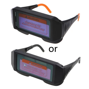 Solar Auto потъмняване заваръчна маска каска очи очила заварчик очила TIG MIG Дропшипинг