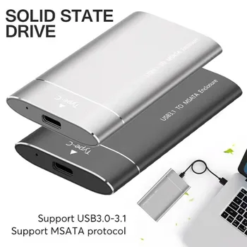 за iPhone Samsung телефони лаптопи Poratble мобилни външни твърди дискове високоскоростен твърд диск SSD 500GB 1TB 2TB 4TB