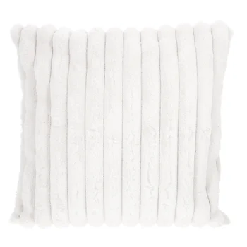 Възглавници за диван възглавница покритие декоративна калъфка за възглавници покрива леглото миещ се бял прост диван