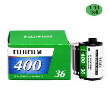 1-10Rolls Fujicolor C400 135 цветен филм с 36 негатива за Kodak 135 филмова камера M35 F9 H35 (Срок на годност: юни 2025 г.)