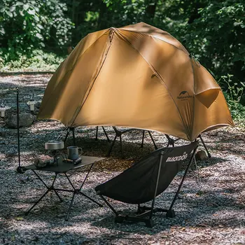  Къмпинг палатка за един човек, сгъваема напълно автоматична къмпинг Дъждоустойчива слънцезащитна паркова палатка за семеен къмпинг и туризъм