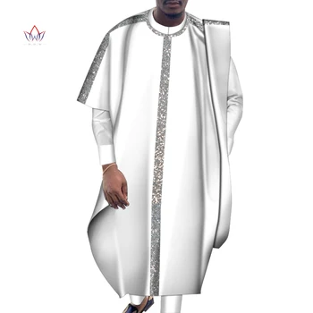 Мъжки халати Традиционно африканско облекло Дашики 3 броя Мъже Африкански дрехи Халати Африка Облекло Плюс размер 6XL WYN1510