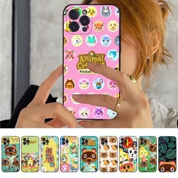 A-AnimalS C-Crossings Калъф за телефон за iPhone 15 14 11 12 13 Mini Pro XS Max Cover 6 7 8 Plus X XR SE 2020 Funda Shell