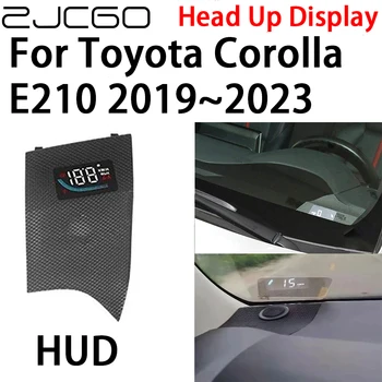 ZJCGO кола HUD Head Up дисплей скоростомер проектор аларма електронни аксесоари за Toyota Corolla E210 2019 ~ 2023