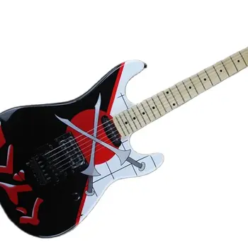 Нова персонализация, тремоло електрическа китара, HS пикап, нож модел, могат да бъдат персонализирани според изискванията, безплатна доставка