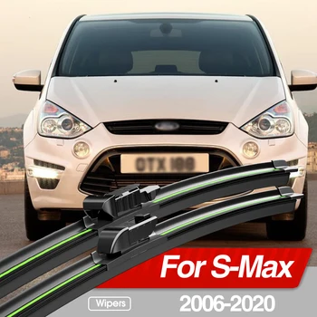 За Ford S-Max SMax S Max MK1 MK2 2006-2020 Предни чистачки на предното стъкло 2бр Аксесоари за прозорци на предното стъкло 2007 2010 2017 2018
