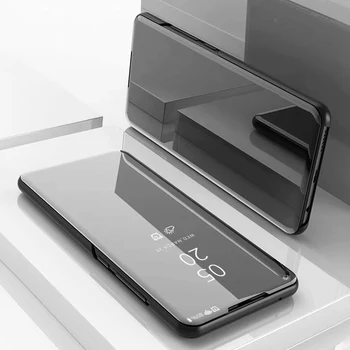 Huawei P Smart 2019 POT LX1 случай обшивка флип огледало случай за Huawei P Smart Z 2019 кожен капак Coque PSmartZ телефонни чанти Capa