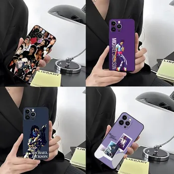 Cool Майкъл Джексън телефон случай за Iphone 14 Pro Max 13 Mini 11 12 Xr Xs X 6s 8 плюс задния капак