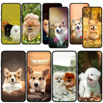 Bichon Frise Dog Corgi пудел капак телефон случай за Huawei Nova 3i 3 5t 2i 2 4E 7 SE Mate 10 20 P20 P30 Pro P10 Lite корпус