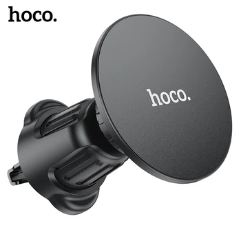 HOCO магнитен държач за телефон за кола магнитна стойка за въздушен отвор за изход 360 градуса GPS поддръжка на смартфон за iPhone 14 13 Samsung S23