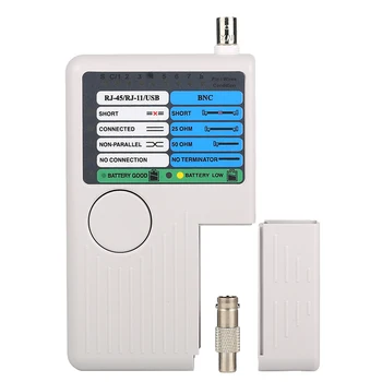 Remote RJ11 RJ45 USB BNC LAN мрежов кабелен тестер за UTP STP LAN кабели Tracker Detector Инструмент за най-високо качество