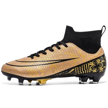 Професионални футболни обувки Мъжки футболни обувки против хлъзгане Футболни клинове Висококачествени възрастни Обучение на открито Спортни обувки Футбол