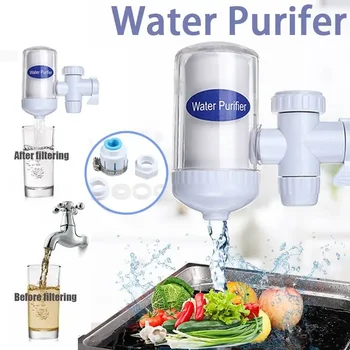 5 етап Домакински пречиствател на вода Кухненски кран Миещ се керамичен перколатор Отстраняване на бактерии Филтър за смяна на пречиствател на вода
