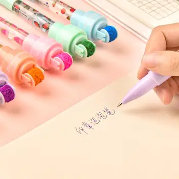 5 IN 1 Seal химикалка детски играчки многофункционални балон химикалка подарък за момчета момичета ролер печат писалка със светлина Y5D1