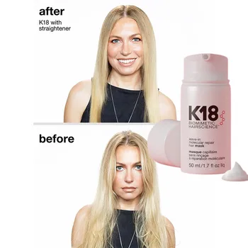 K18 Молекулярно възстановяване без отмиване Маска за коса Възстановяване Мека коса Дълбоко възстановяване Кератин & Лечение на скалпа Състояние на грижа за косата