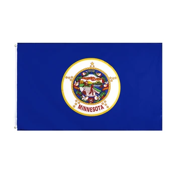 90x150cm 60x90cm САЩ Флаг на щата Минесота Декоративен банер