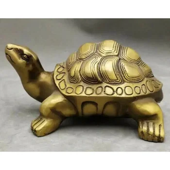 Китай Fengshui бронз мил животно костенурка дълголетие костенурка статуя