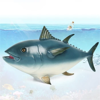 67JE Симулация Риба тон Образователен когнитивен морски животински модел Жълтопереста риба