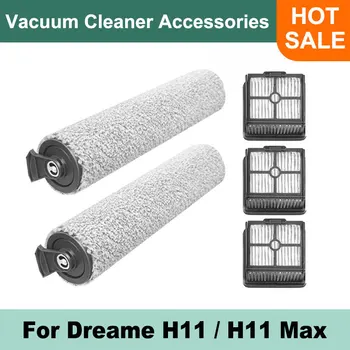 Ролкова четка Hepa филтър за Dreame H11 / H11 Max Резервни части за прахосмукачки за мокро и сухо почистване Аксесоари Резервни комплекти за дома