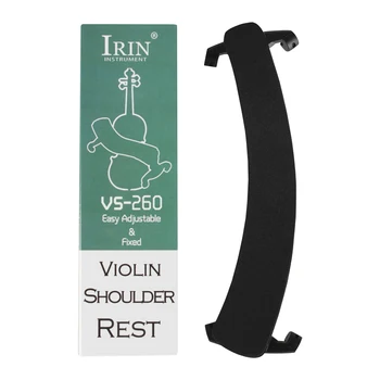 IRIN цигулка рамо подложка 3/4 4/4 черна цигулка рамо почивка подкрепа музикален инструмент части струнни инструмент