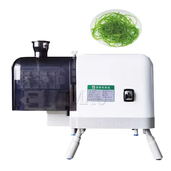 Резачка Зелен лук раздробяване машина Рязане на шалот Целина пипер ленти машина Храна зеленчуци Кътър Maker