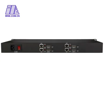 Монтиран на стойка 4-канален HDMI енкодер H.264 към RTMP RTSP UDP HLS стрийминг енкодер