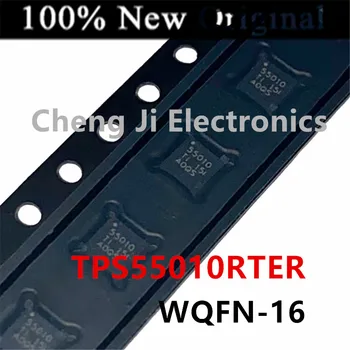 5PCS / Лот TPS55010RTER TPS55010RTET TPS55010 WQFN-16 Маркиране:55010 Нов оригинален изолиран интерфейс DC / DC конвертор чип