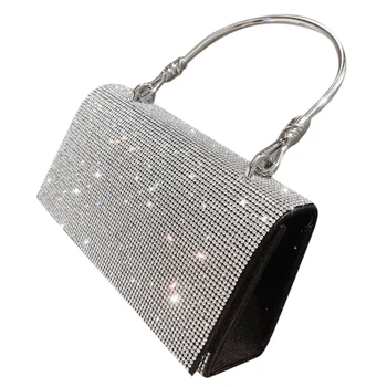 Glitter банкетна чанта лъскава вечерна чанта сватбени съединители чанта KTV чанта за жени