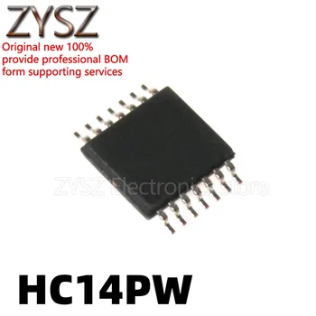 1PCS 74HC14PW HC14 логически чип Schmidt задейства не-порта кръпка TSSOP14 ултра-тънък със стегнати крака