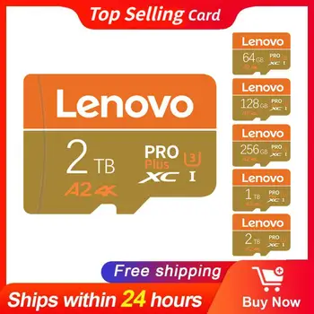 Lenovo Оригинална Micro TF SD карта 2TB високоскоростна 1TB 512GB 128GB SD карта с памет Мобилен телефон Компютърна камера Флаш карта с памет