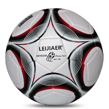 Официален размер 5 Футболна топка PVC износоустойчива машина Зашита топка Възрастни Вътрешен открит неплъзгащ се тренировъчен конкурс Футбол