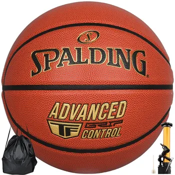 Spalding Баскетбол Легендарна TFAGC серия Не Rib Groove мач Feel PU Материал