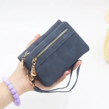 Модна тенденция Нова чанта жени Европа и САЩ Ретро цип сгъваема ниша мини сгъваема чанта чанта многоцветен чантата