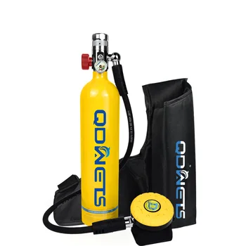 Професионален комплект за водолазна маска с кислородна бутилка 1L Капацитет Подводно дишане 15-20 минути Водолазно оборудване