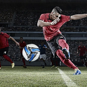  широко приложение футбол направени с PVC и PU подарък водоустойчив високо еластични PU обучение футболна топка