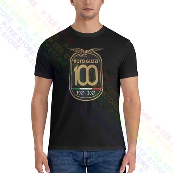 Годишнина 100Th Motos Guzzi 1921 2021 Тениска с риза Най-добър унисекс хип-хоп удобна тениска