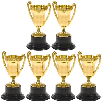 Награда за трофеи от трофеи Детски играчки Мини пластмасови спортове Злато Футболна купа Победител Футбол Детска играчка Бейзбол Награди Купи