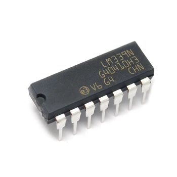 1PCS LM339 LM339N Четириконтурен компаратор на напрежение In-line DIP14 IC чип