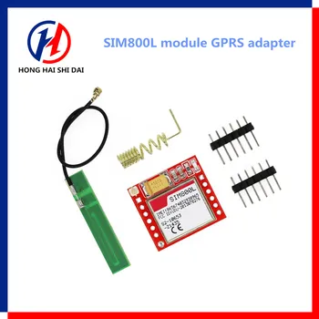 SIM800L GPRS GSM модул Микро SIM карта Core Quad-band TTL сериен порт антена PCB безжична WIFI платка за смарт телефон