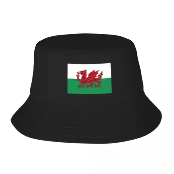 Знаме на Уелс Шапка на възрастен рибар Боб кофа шапки мъже жени шапки рибар шапка момиче момче шапка