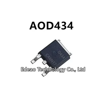 10Pcs/lot NEW D434 AOD434 TO-252 18A/20V N-канален MOSFET полеви транзистор