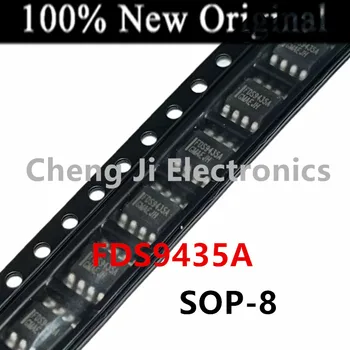 10PCS / Лот FDS9435A FDS9435 SOIC-8 Нов оригинален ON P-канал мощност тренч MOSFET FDS9435A