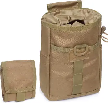 MOLLE Тактически сгъваем тактически списание Bullet чанта за съхранение Разни рециклиране чанта открит лов Airsoft амуниции EDC чанта