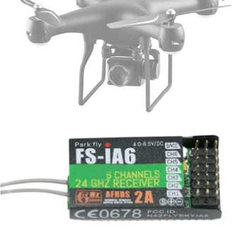 Универсален 6-канален приемник FSiA6 AFHDS 2A приемник за i4 i6x i6s предаватели дистанционно управление самолети дронове