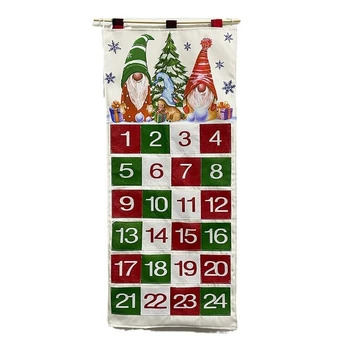 24 Джобове Адвент календар 24Days обратно броене Коледа за дете коледно дърво