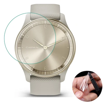 5pcs TPU Soft Smartwatch Ясен защитен филм Guard за Garmin Vivomove Trend Smart Watch Screen Protector Cover Аксесоари