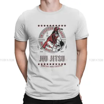 Jiu Jitsu Джудо Бойни изкуства Оригинална техника TShirts Над сила Отличителна мъжка тениска Хипстърско облекло Размер S-6XL