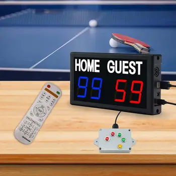Електронно табло за резултати Брояч на резултати Цифрово табло за игри Тенис Начало
