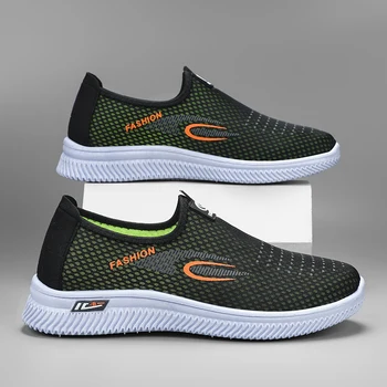 2023 Мъжки маратонки Mesh дишаща Man Light Бягане тенис обувки въздух Удобни спортове на открито Мъже Ежедневни обувки Tenis Masculino