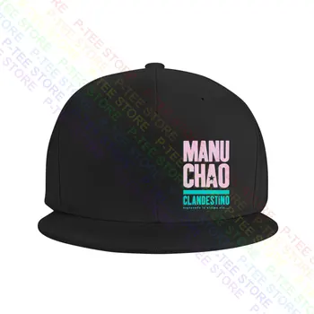 Manu Chao Clandestino лого бейзболна шапка Snapback капачки плетена кофа шапка